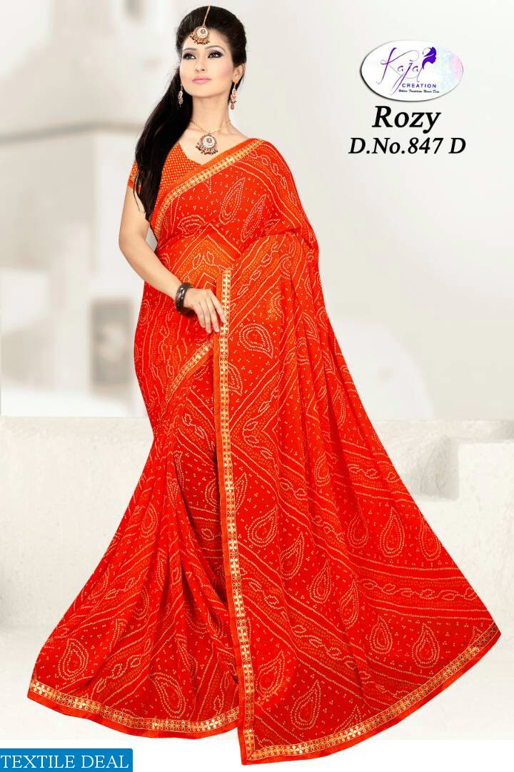 kajal Rozy vol-2 Wholesale Saree catalog